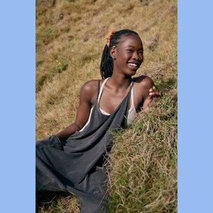 FREE PEOPLE MOVEMENT - The ORIGINAL Hot Shot Onesie Size XL -Washed Black XXL